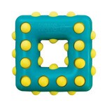 small kong dotz square dog toy